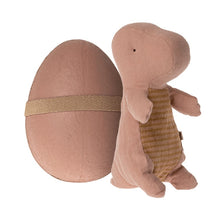 Load image into Gallery viewer, Maileg Small Old Rose Gantosaurus in an Egg