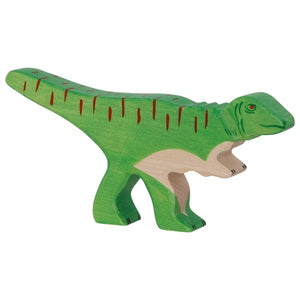 Holztiger Allosaurus Dinosaur