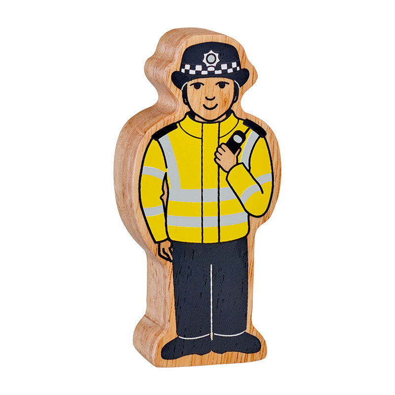 Lanka Kade Natural Yellow & Black Policewoman-Small World-Lanka Kade-Eco Lelu