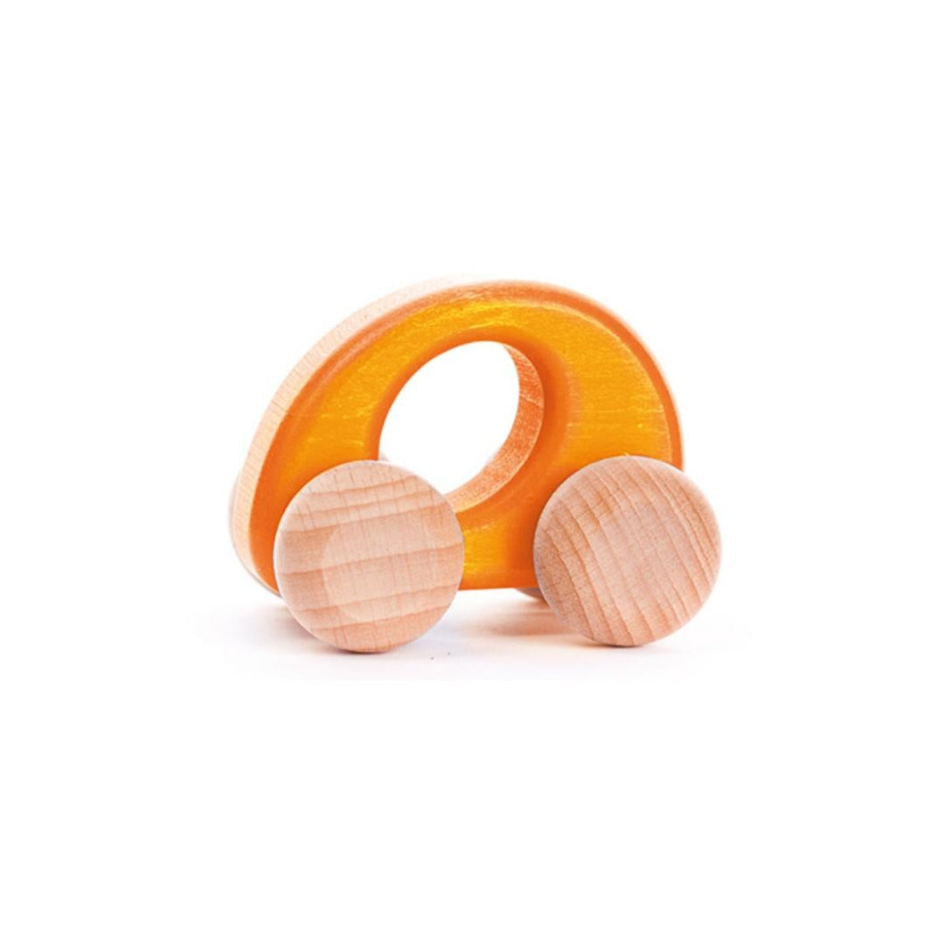 Bajo Wooden Ellipse Car Orange