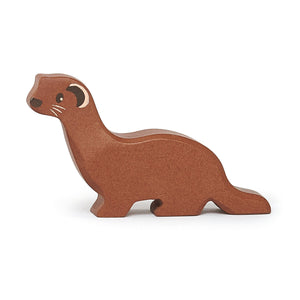 Tender Leaf Woodland Animal Weasel-Wooden Animals-Tender Leaf-Eco Lelu