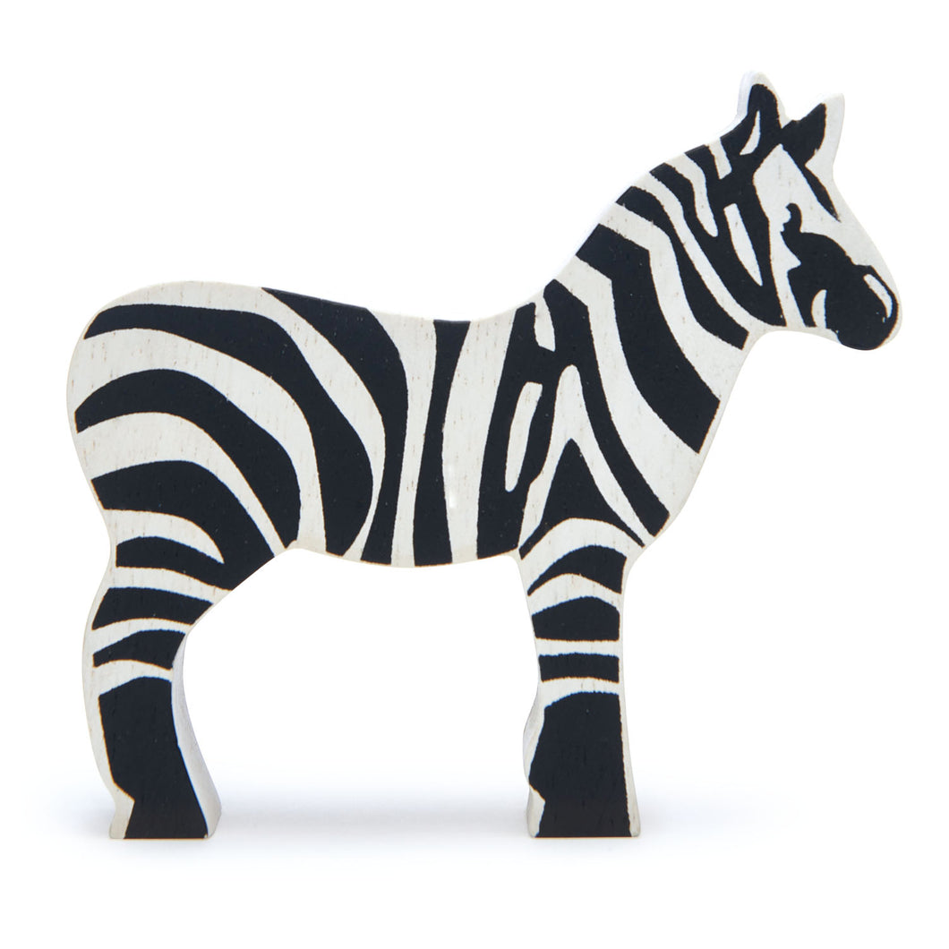 Tender Leaf Safari Animal Zebra-Wooden Animals-Tender Leaf-Eco Lelu